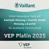 Vaillant Platin Zertifikat